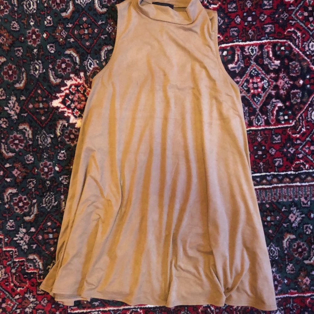 Suede dress